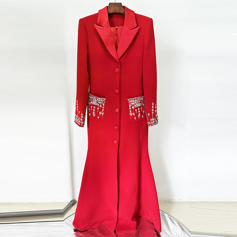Long blazer for women