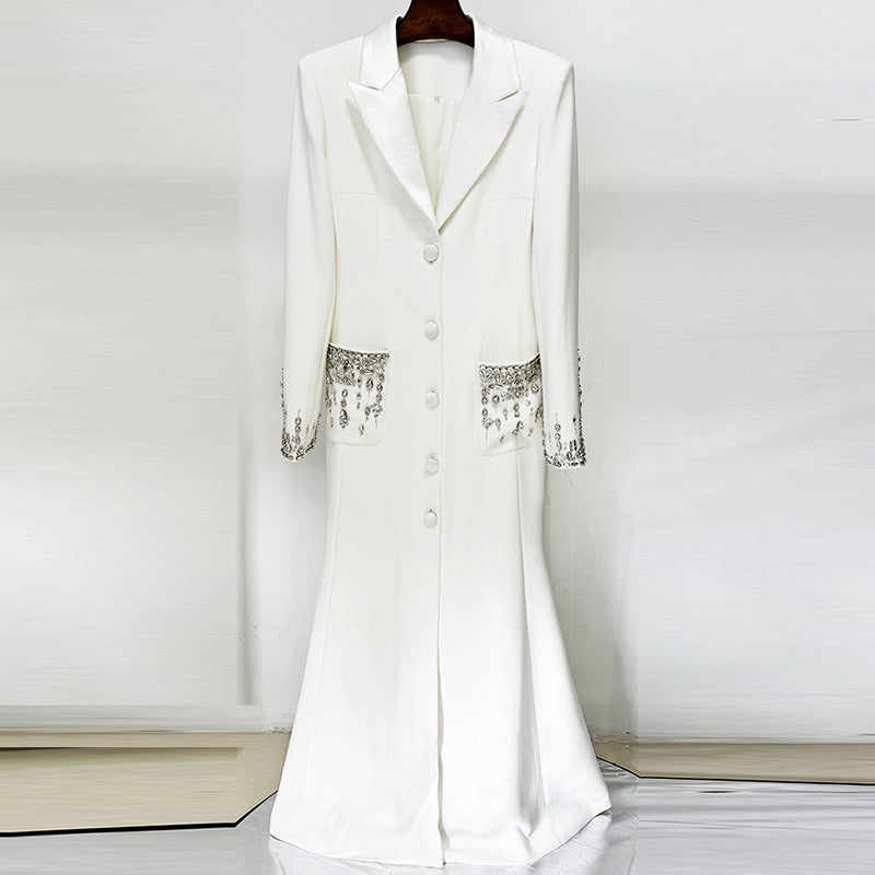 Long blazer for women