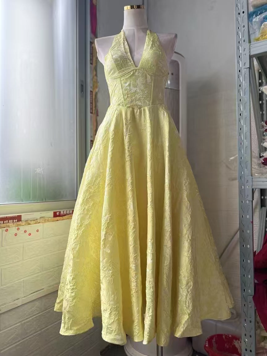 Nadja Midi Dress Yesil Green