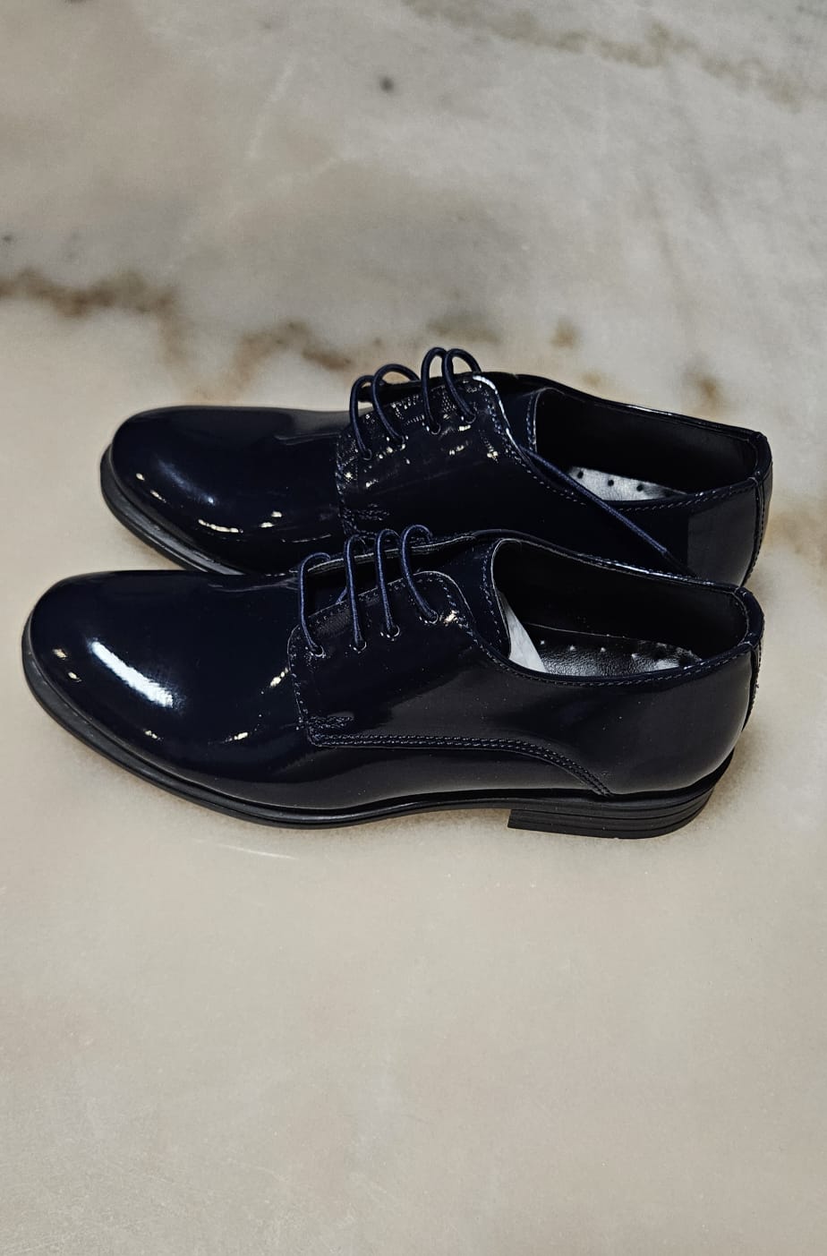 Black dressing shoes for kids