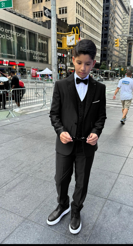 High quality black suit for kids